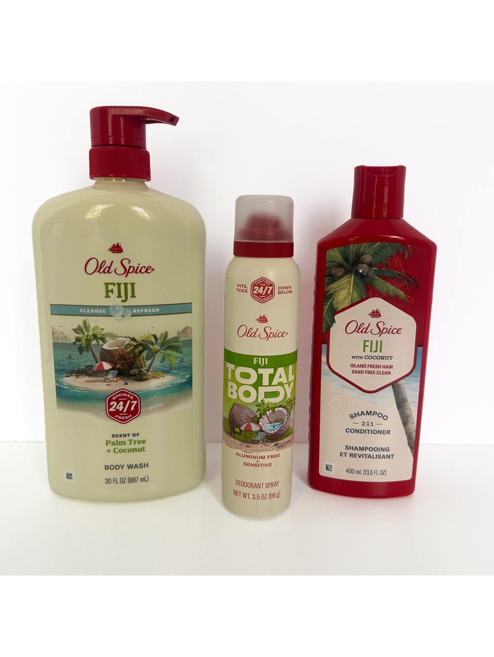 Old Spice Fiji Men’s Body Care Bundle – New